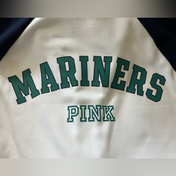 BNWT VS PINK MLB SEATTLE MARINERS JACKET, Size S - Picture 4 of 7